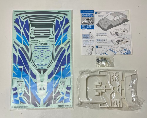 TAMIYA 50484 1/10 FORD ESCORT RS COSWORTH Body Parts Set (SP.484) - Picture 9 of 10