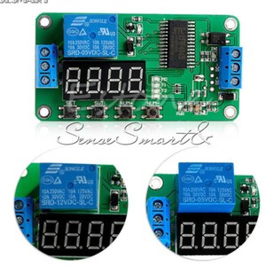 DC-5V-12V-Multifunction-Self-lock-Relay-PLC-Cycle-Timer-Module-Delay-Time-Switch