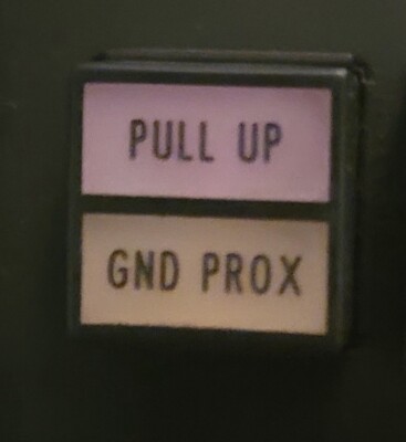 PULL UP / GND PROX Lighthed Push Button Switch Indicator