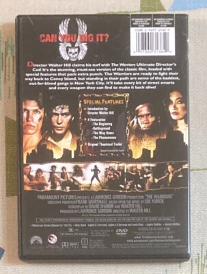 The Warriors DVD Ultimate Director's Cut | eBay