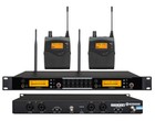 UHF Wireless In Ear Monitor System Monitoring Stage Earphone W/Reverb Equalizer