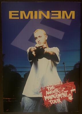 RARE Eminem Spec Ed Book THE ANGER MANAGEMENT Tour Concert Program