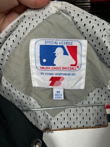 Vintage Chicago White Sox Jacket Lined Coat MLB Baseball Size Medium Nylon - Picture 23 of 24