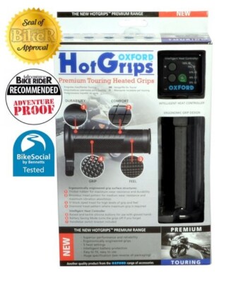 OXFORD OF691 HOTGRIPS PREMIUM TOURING FÜR MOTORRAD |BESTE WINTERGRIFFE FÜR FAHRRAD