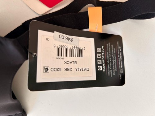 Maidenform T shirt bra size 32A 32DD 34DD 40DD NEW pad wire 7543 Fabulous Fit - Picture 5 of 7