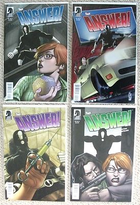 The Answer #'s 1-4 Dark Horse Comics Mini-Series (2013) VF/NM