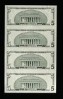 2003 $5, $2 & (2) $1 Uncut Banknotes in 15 Page World Reserve Monetary Exchange — photo 8