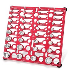 Thread Checker, 55 Bolt Size and Thread Gauge, Bolt Thread Identifier 20 Standar