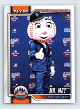 2026 Topps Mr. Met #M-11 Mascots New York Mets