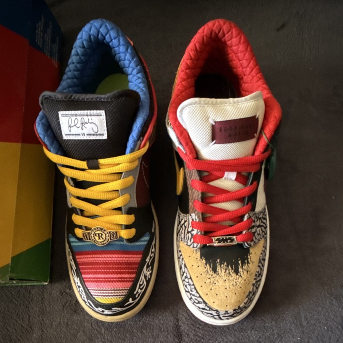 Nike SB Dunk Low Pro QS What The P-Rod Multicolor Limited Edition