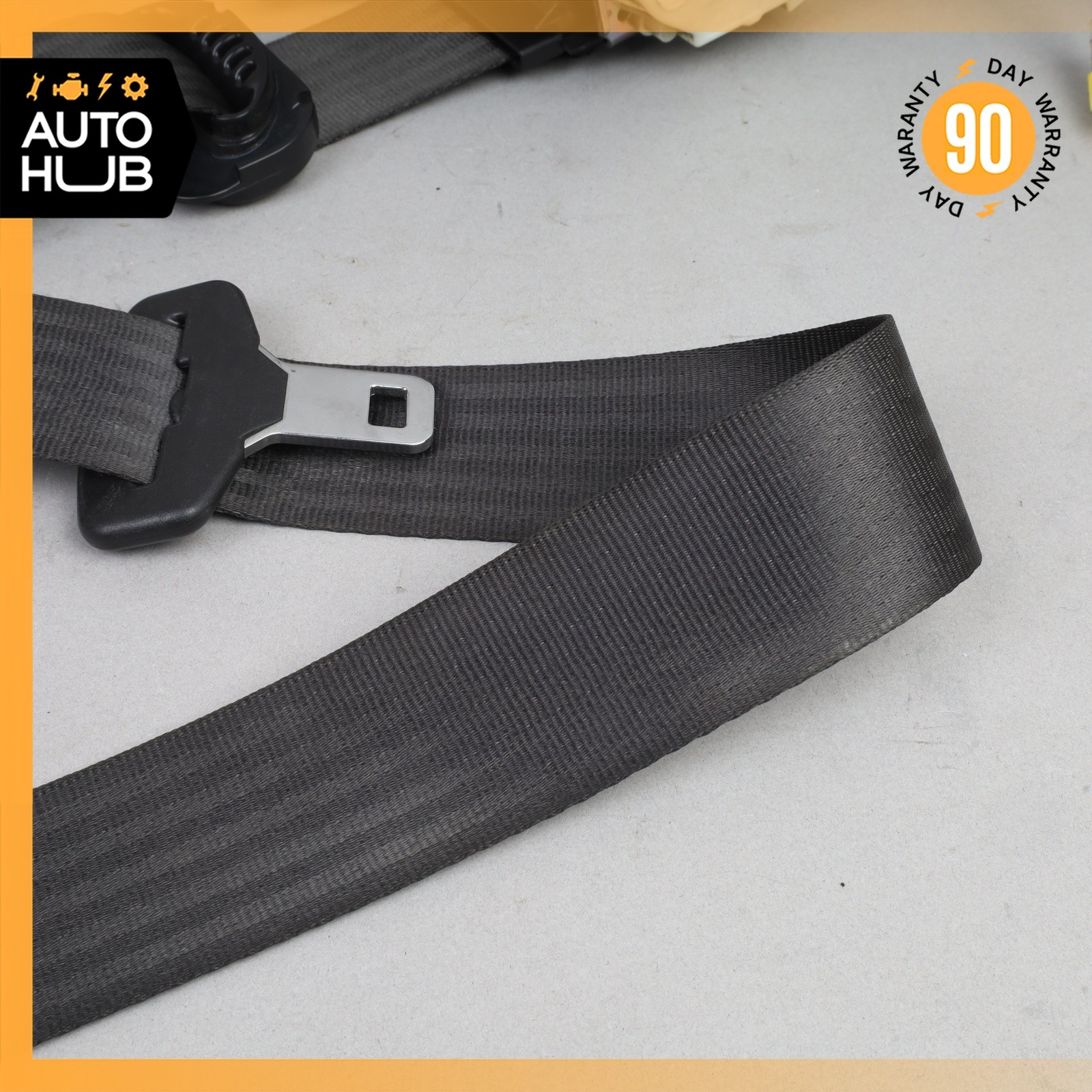 08-19 Maserati GranTurismo M145 Front Right Side Seat Belt Black OEM 66k