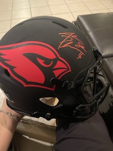 Jake Plummer Signed Arizona Cardinals Black Helmet, BAS Authenticated (NFL)