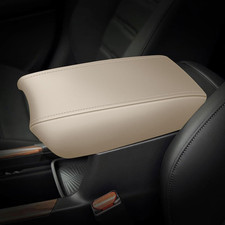 Beige Armrest Console Covers For Crv Honda 2017-2022 Leather Console Pad Beige Armrest Console Covers For Crv Honda 2017-2022 Leather Console Pad