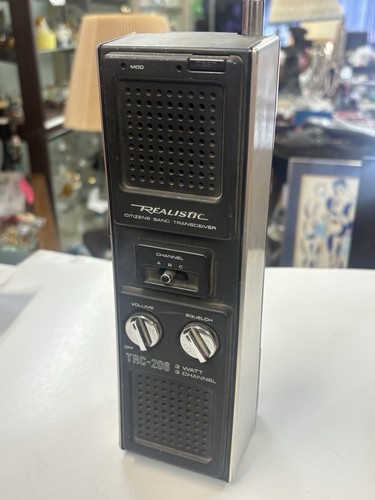 VTG Realistic TRC-206 3-Ch Citizens Transceiver Walkie Talkie DEAD movie prop - Picture 9 of 11