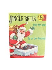 Jingle Bells Golden Record VTG Yellow 78 RPM R35 Mitch Miller Christmas Holiday 