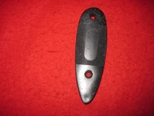 Unbranded Shotgun/Rifle Black Plastic Buttplate