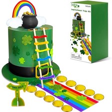 St. Patrick's Day DIY Leprechaun Trap Kit St Patricks Day Party Decorations D...