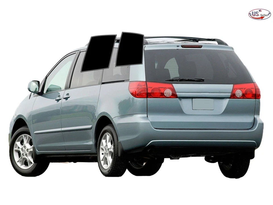 Kit de película de tinte de ventana de 2 capas precortada personalizada computarizada para Toyota Sienna 1998-2003 Foto 3 de 4