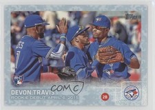 2015 Topps Update Rookie Debut Snow Camo 88/99 Devon Travis #US378 w6m