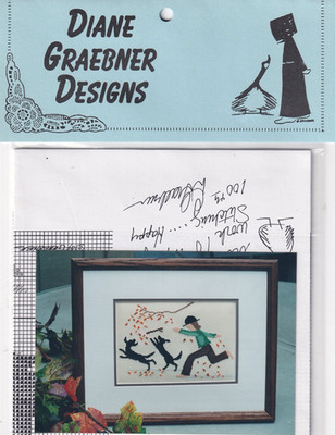 Diane Graebner Designs Counted Cross Stitch Pattern ''Fetch'' DGX-100
