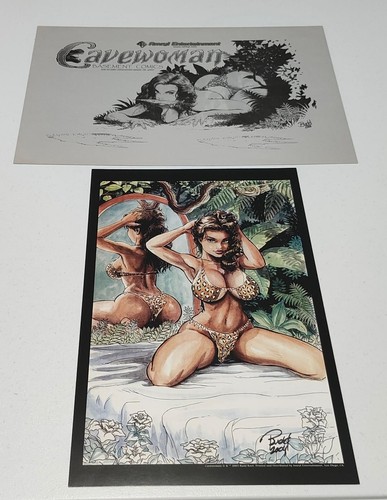 Cavewoman Rescue Party by Budd Root 11 x 17 Mirror Art Print W/Envelope
