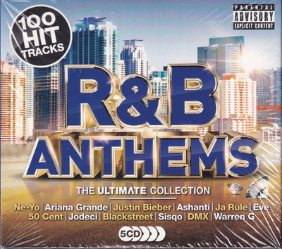 Partyhits 5x CD R&B Anthems 100 starke Songs Best of Ultimate Collection #K2287