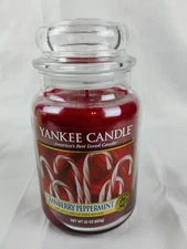 Yankee Candle 22oz Jar Cranberry Peppermint