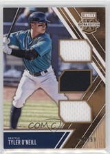 2017 Elite Extra Edition Triple Materials Holo Gold 43/99 Tyler O'Neill 3g6