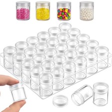 30 Grids Diamond Painting Storage Containers, Portable Bead Art Organizer Cas...