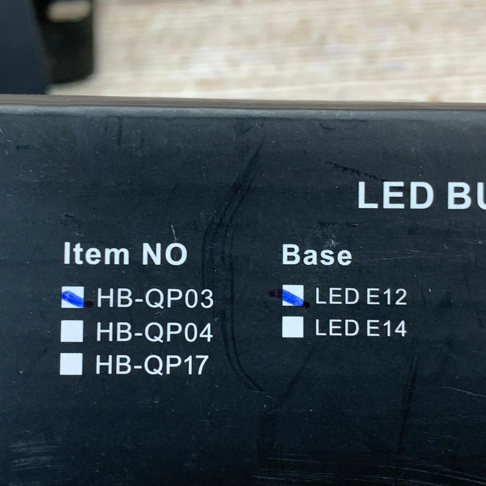 LED G45 Light Bulb 6 Pack Non Dimmable E12 Base 5000K 6W Unused in Original Box - Image 3 of 4