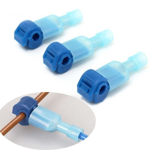 Cable Wire Connectors Set Quick Connect Crimps Terminal Clips Clamps Tool Kit - Picture 6 of 9