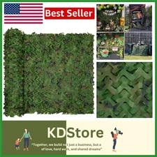 Woodland Camouflage Netting - 5x6.5ft Bulk Roll for Hunting, Camping, & Outdo...