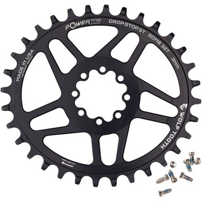 Elliptical Direct Mount Chainring - 32t, SRAM 8-Bolt DM, Black SDM8-V-S-03P-32