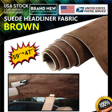 Auto Suede Headliner Fabric Foam Backed Easy Recover Car Roof Trunk Lining 3mm
