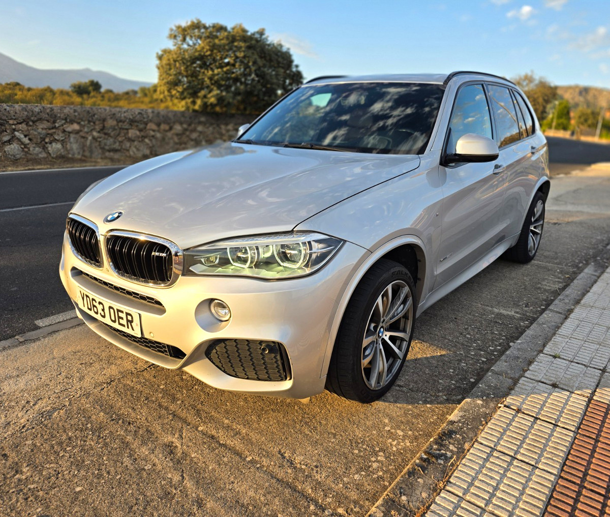BMW X5 50i X-Drive M Sport - Left Hand Drive - 7Seater - 4.4L Twin Turbo V8 2014