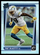 Tre' McKitty 2021 Donruss Optic #284 Chargers Insert ? SEE SCAN! FREE SHIPPING