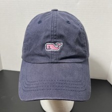 Vineyard Vines Kids Hat Blue Baseball Cap Whale Logo Adjustable SEE PICS