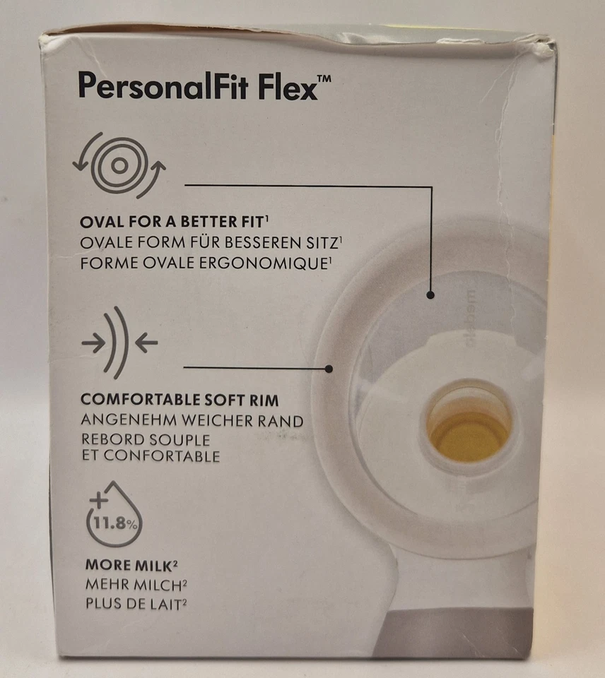 Medela PersonalFit Flex Brusthauben 27mm 2er Set BPA-frei kompatibel - Bild 2 von 4