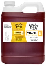 Pure Vitamin E Oil Bulk - 32 oz D-Alpha Tocopherol 100 Pure  All Natural 42...
