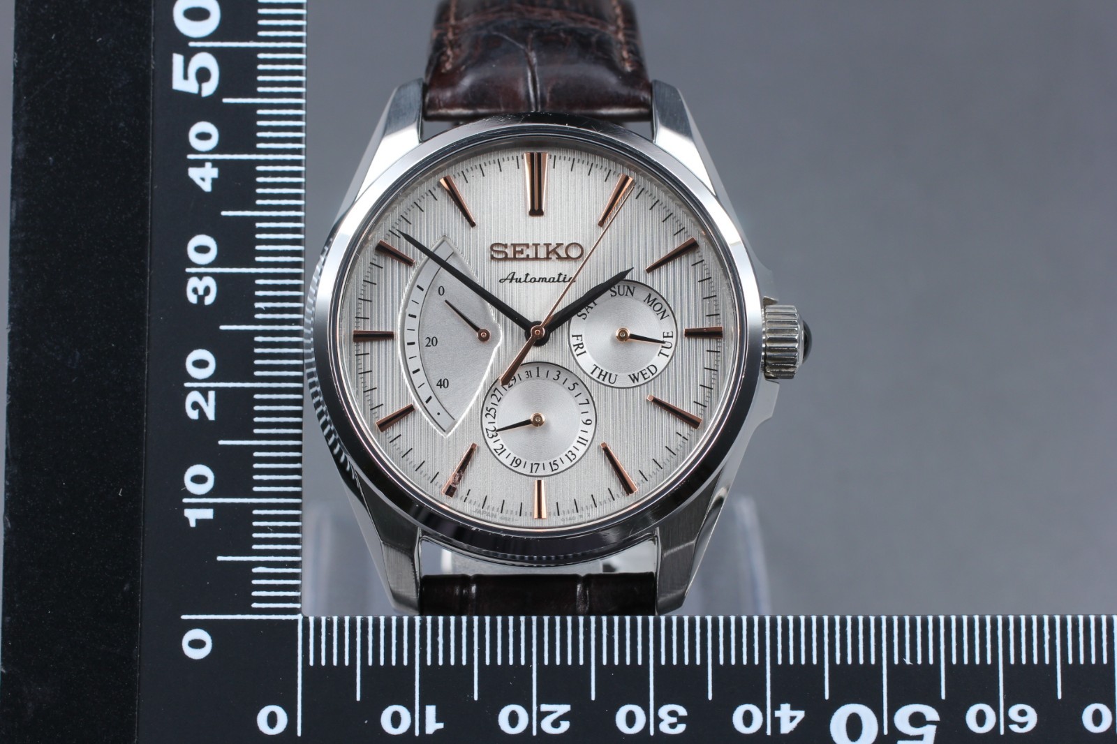 [NEAR MINT] SEIKO Presage SARW033 6R21-01C0 Power Reserve Automatic Watch Japan