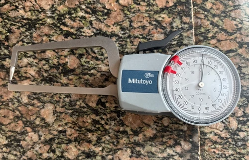 Mitutoyo Dial 209-407 0.20mm 0.01mm Caliper Gage