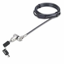 Startech 3-In-1 Universal Laptop Lock 6.6Ft Master Keyed Locking Cable Security