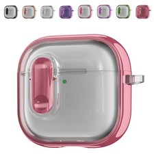 Shockproof Transparent Case with Keychain For Airpods Pro 3/2/1 Airpods 4th Gen