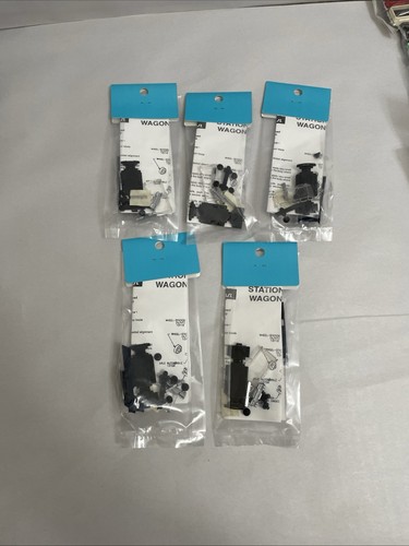 5x Athearn Escala HO Station Wagon Modelo Tren Vehículos Kit Plástico #01373 Nuevo⁠ | Condition: New