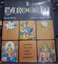 Oswald Wirth I TAROCCHI ed. Mediterranee 1973 con le carte degli arcani maggiori