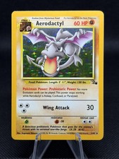 Aerodactyl 1/62 Rare Fossil Pokemon Unlimited Holo Moderately Played on eBay
