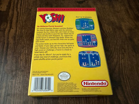 sello ovalado Yoshi completo en caja nintendo nes mario juego de f&aacute;brica como nuevo