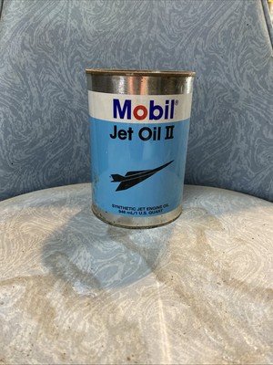 Mobil Jet Oil II 2 Engine Oil 1 quart. I have 24 cans. Some are dented