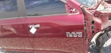 17 Dodge Ram 1500 Crew Cab Door Assembly Front Right Passenger Red 17 Dodge Ram 1500 Crew Cab Door Assembly Front Right Passenger Red