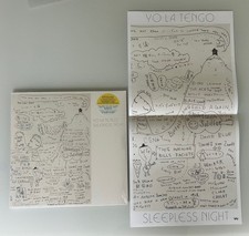 Yoshitomo Nara Yo La Tengo Sleepless Night 12? Vinyl EP Limited Edition Poster